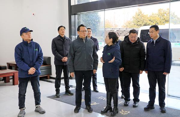 蔣曦調研工業企業復工復產情況