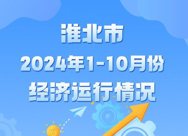 淮北市2024年1-10月份經濟運行情況